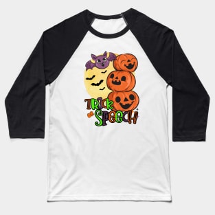 Speech Therapist, Speech language pathology Halloween Baseball T-Shirt